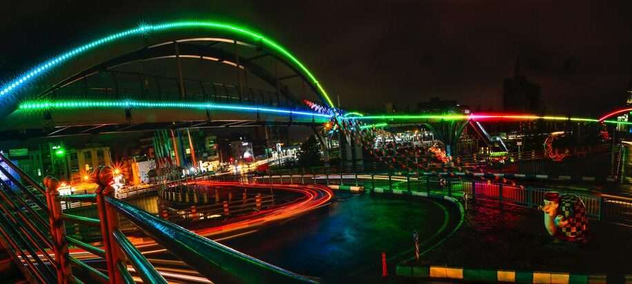 نورپردازی میدان رسالت تهران شرکت rgb